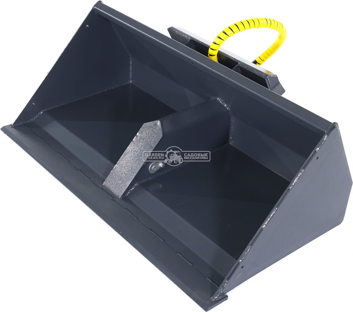 Ковш с саморазгрузкой Baumech 110 см., объём 130 л., с разделительной перегородкой, 80,5 кг.