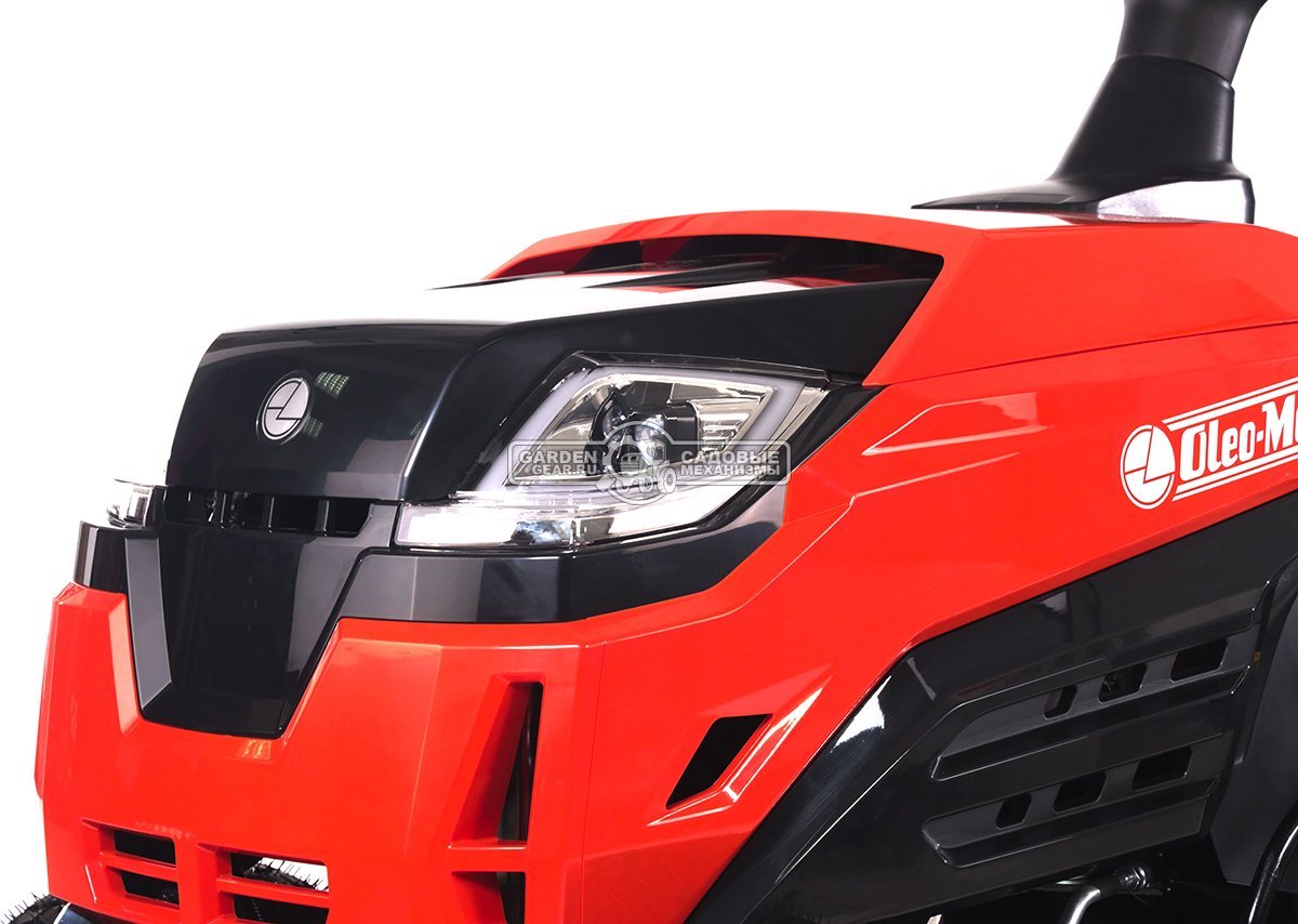 Садовый трактор Oleo-Mac OM 102R/16 K (PRC, Emak K 1600 AVD, 452 см3, 102 см., гидростатика, травосборник 300 л., 194 кг.)