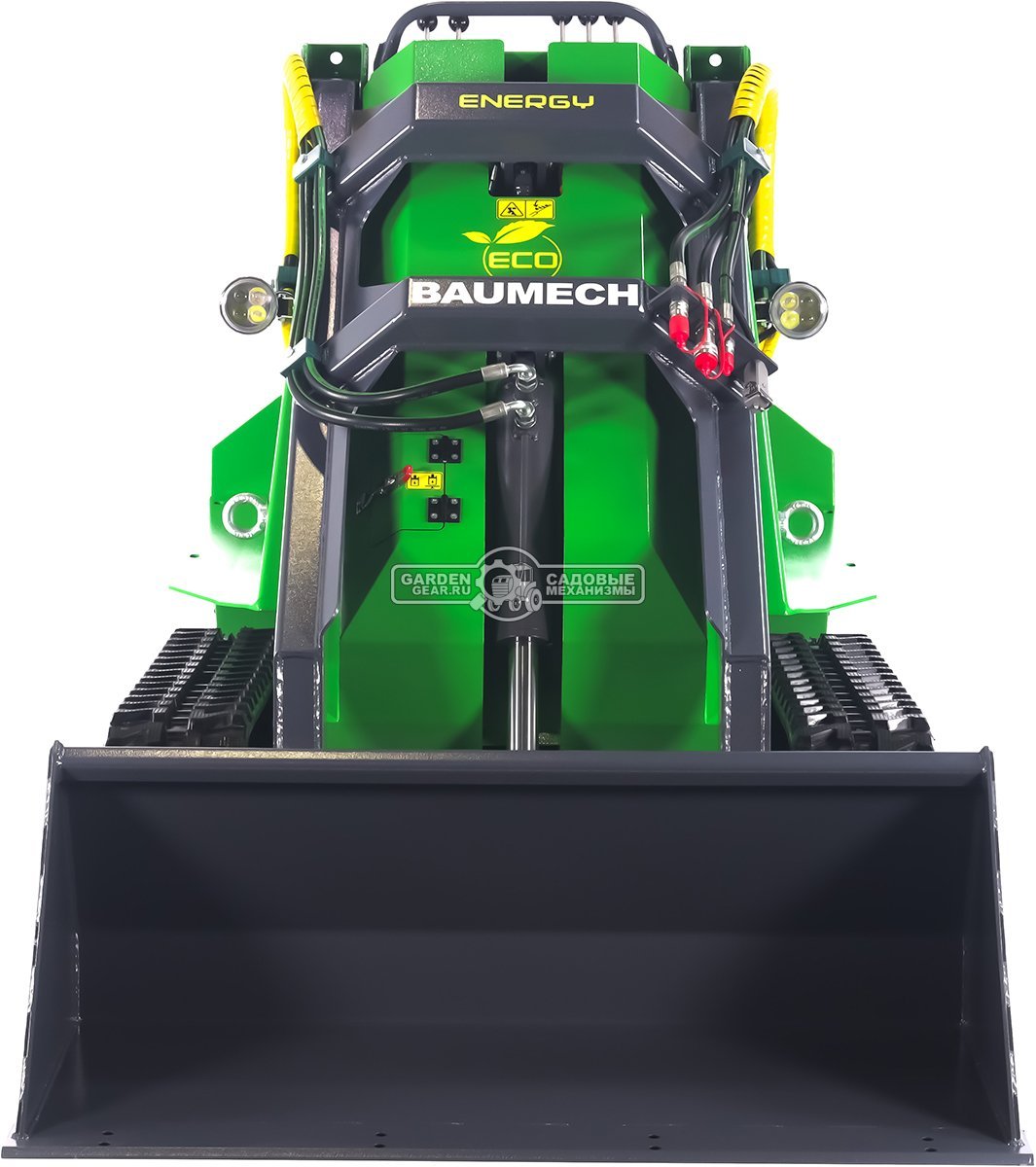 Универсальная машина мини-погрузчик Baumech ML-03 Eco + ковш универсальный 110 см., с электродвигателем