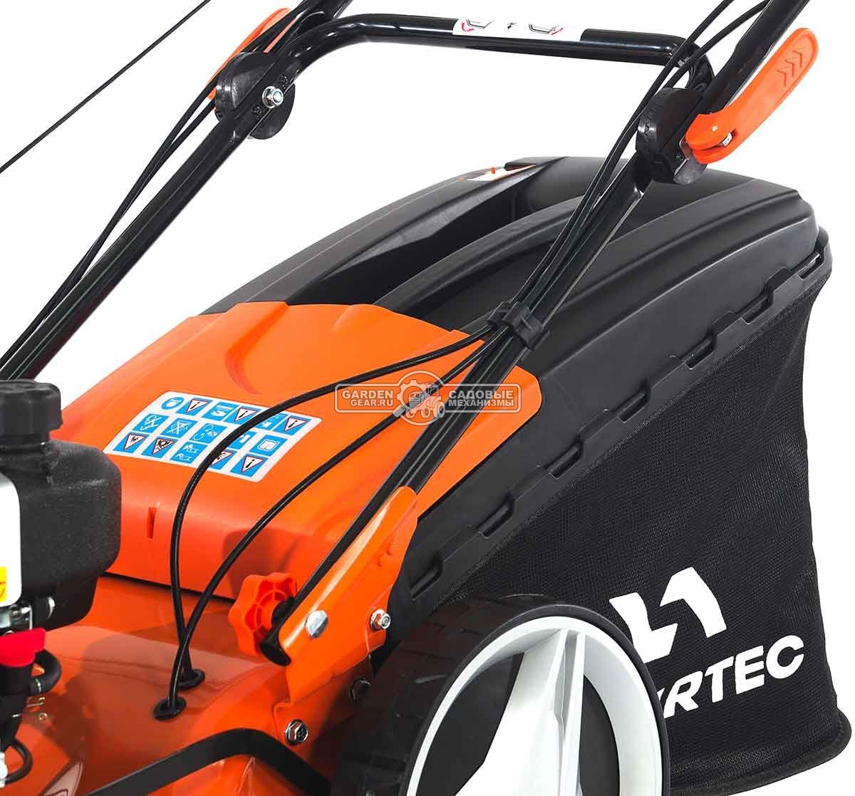 Газонокосилка бензиновая Villartec MB 4053T Village (PRC, 53 см, Daye 173 см3, сталь, 3 в 1, вариатор, 60 л, 38.5 кг)