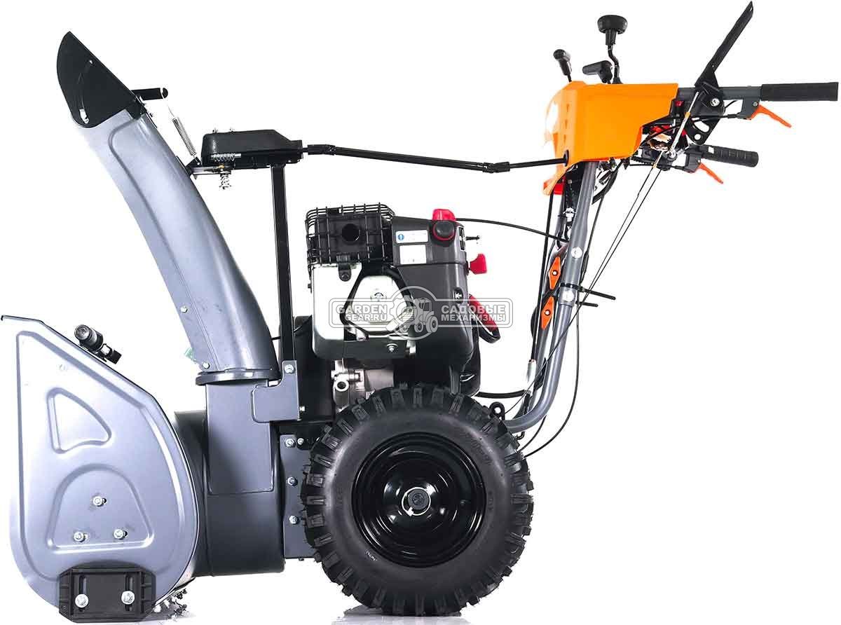 Снегоуборщик Villartec WB1070E (PRC, 70 см, B&S 306 см3, эл/стартер 220В, фара, подогрев рукояток, разблокировка колес, скорости 6/2, 109 кг)