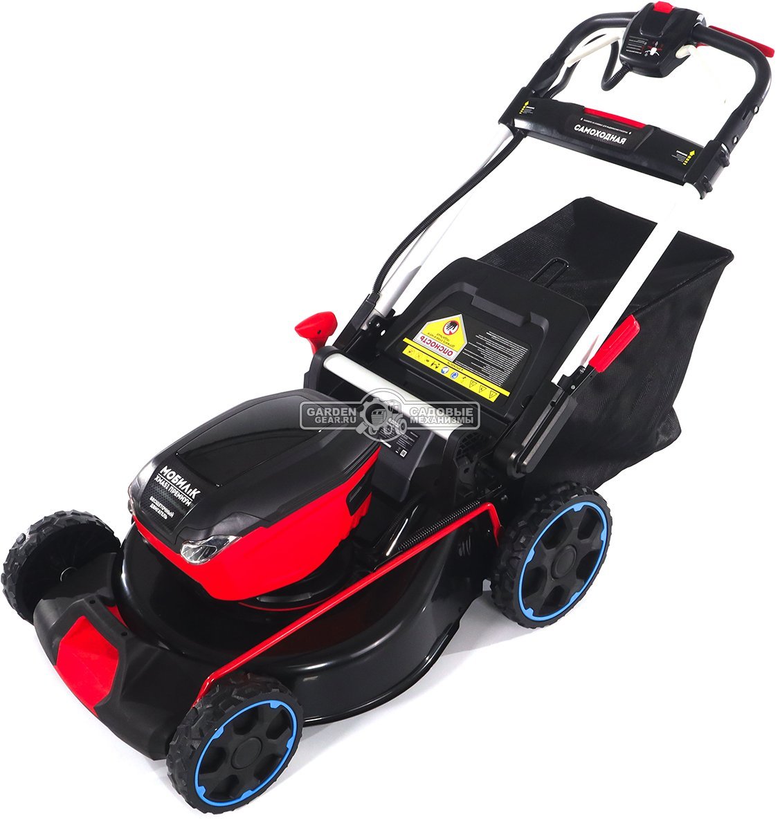 Газонокосилка аккумуляторная самоходная Мобил К XMA51 без АКБ и ЗУ (PRC, BL 60В, 51 см, 3 в 1, сталь, 60 л, 29 кг)