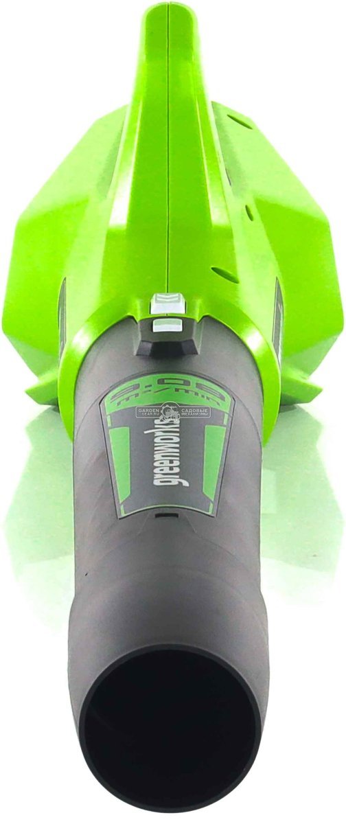 Воздуходувка аккумуляторная GreenWorks G24AB без АКБ и ЗУ (PRC, 24В, 145 км/ч, 1.7 кг)