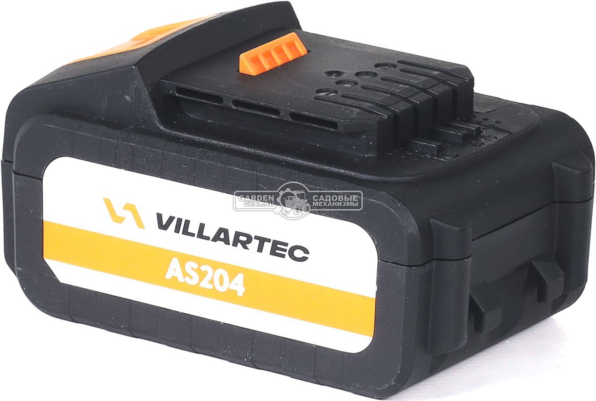 Аккумулятор Villartec AS204 (Li-ion 20В, 4 А/ч)
