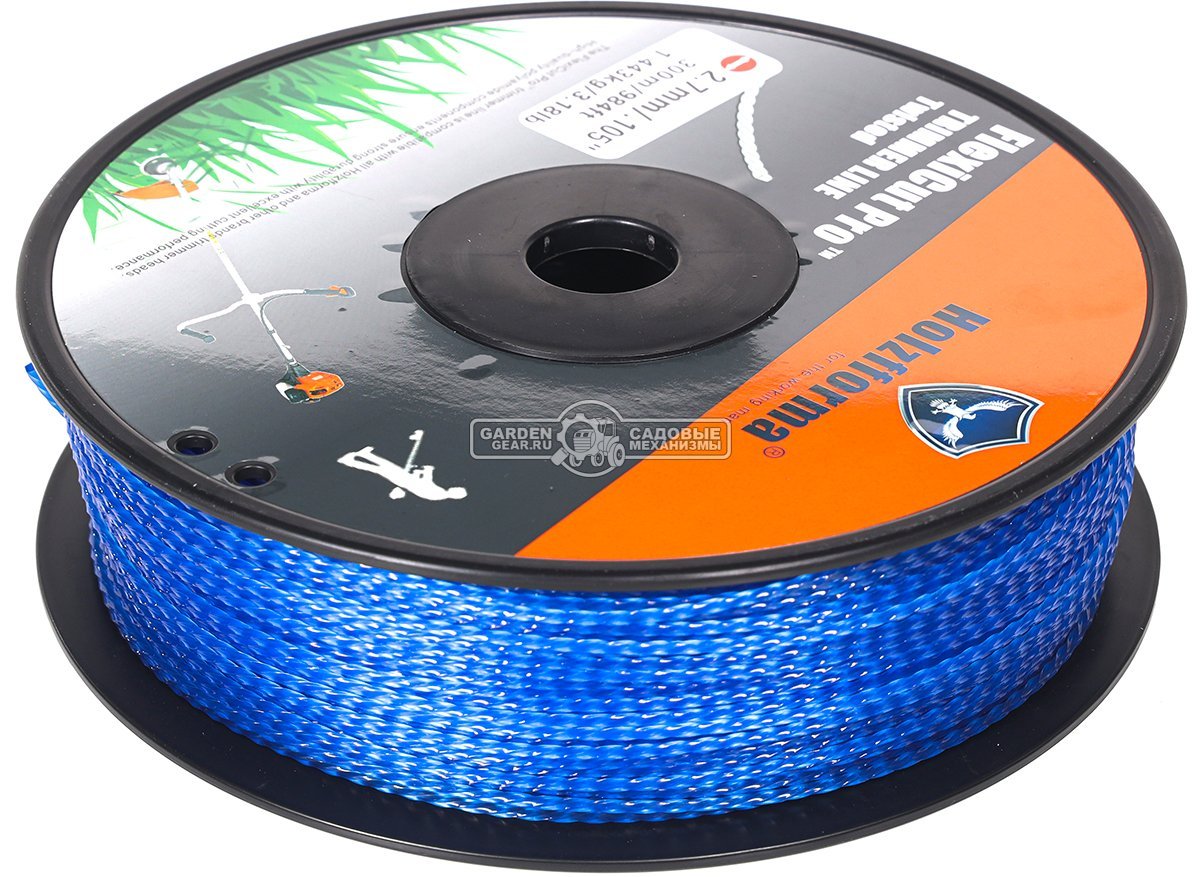 Леска Holzfforma FlexiCut Pro 2,7 мм, 300 м, витая