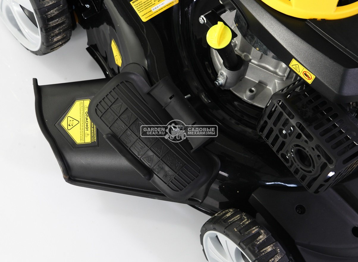 Газонокосилка бензиновая Champion LM5131 (PRC, 50 см, Champion, 173 см3, сталь, 3 в 1, 60 л, 35 кг)