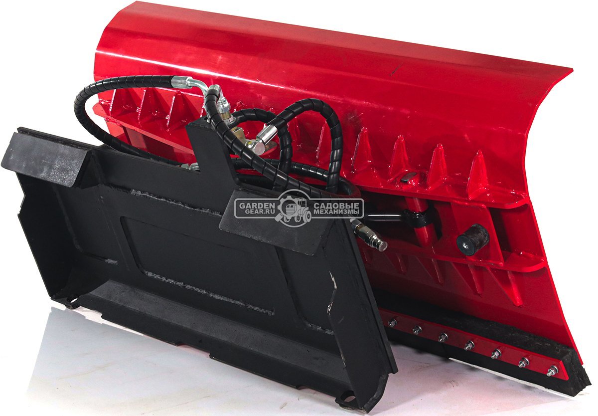 Мини-погрузчик шарнирно сочленённый RED RBF-03 + бульдозерный отвал (Zongshen GB750EFI 30 л.с., грузоподъемность до 700 кг., ковш 150 л., 1270 кг.)