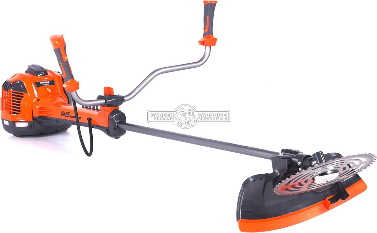 Бензокоса Daewoo DABC 620 Pro Industrial (PRC, 58.2 куб.см., 2.6 кВт/3.5 л.с., леска 3.0 мм + диск 305 мм, T-рукоятка, Easy Start, 10.2 кг)
