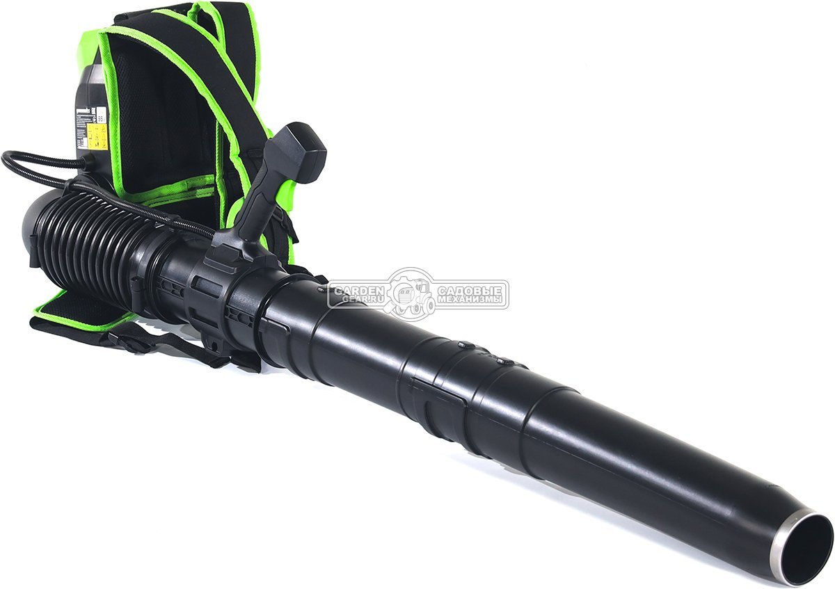 Воздуходувка аккумуляторная ранцевая GreenWorks GD60BPB без АКБ и ЗУ (PRC, BL 60В, 225 км/ч, 15 м3/мин, 3.8 кг)