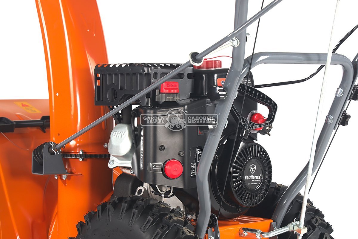 Снегоуборщик Holzfforma ST224E Quattro Auger (PRC, 61 см, LCT Snow Storm 208 см3, эл/стартер 220В, LED фара, скорости 6/2, 76 кг)