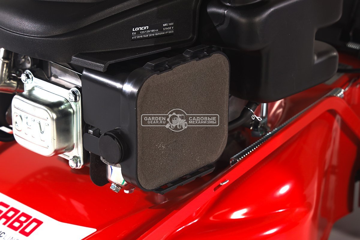 Газонокосилка бензиновая SABO 40-CLASSIC несамоходная (GER, 40 см., Sabo, 139 куб.см., сталь, травосборник 40 л., 24 кг.)