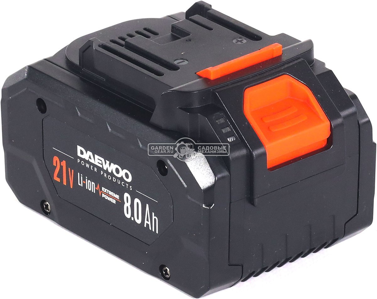 Аккумулятор Daewoo DABT 8221Li (PRC, Li-Ion, 21В, 8.0 А/ч, 0.92 кг, элементы 21700)