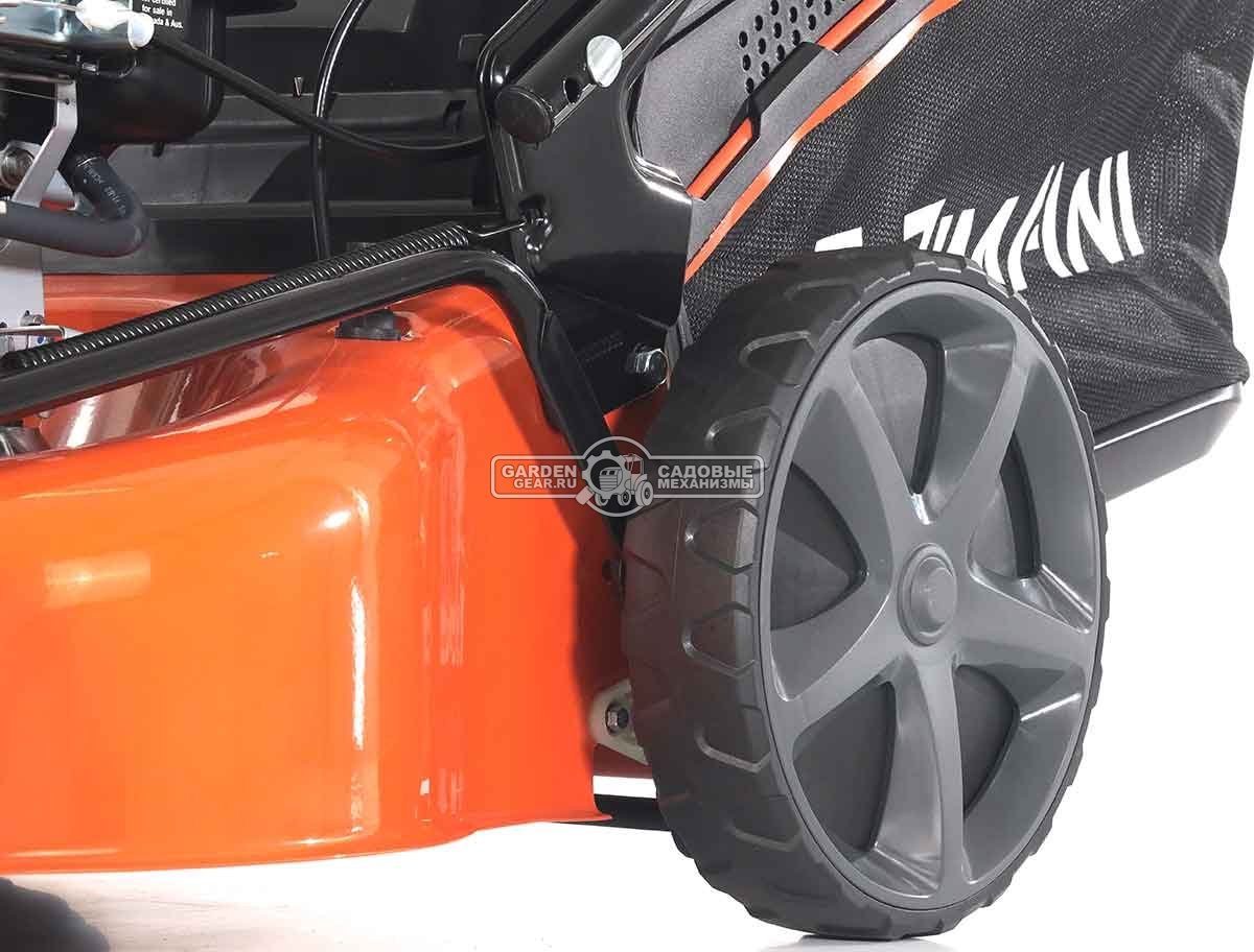 Газонокосилка бензиновая ZimAni LC247SH (PRC, 47 см, Honda GCVx145, 145 см3, сталь, 60 л, 3 в 1, Quattro Blade, 29 кг)