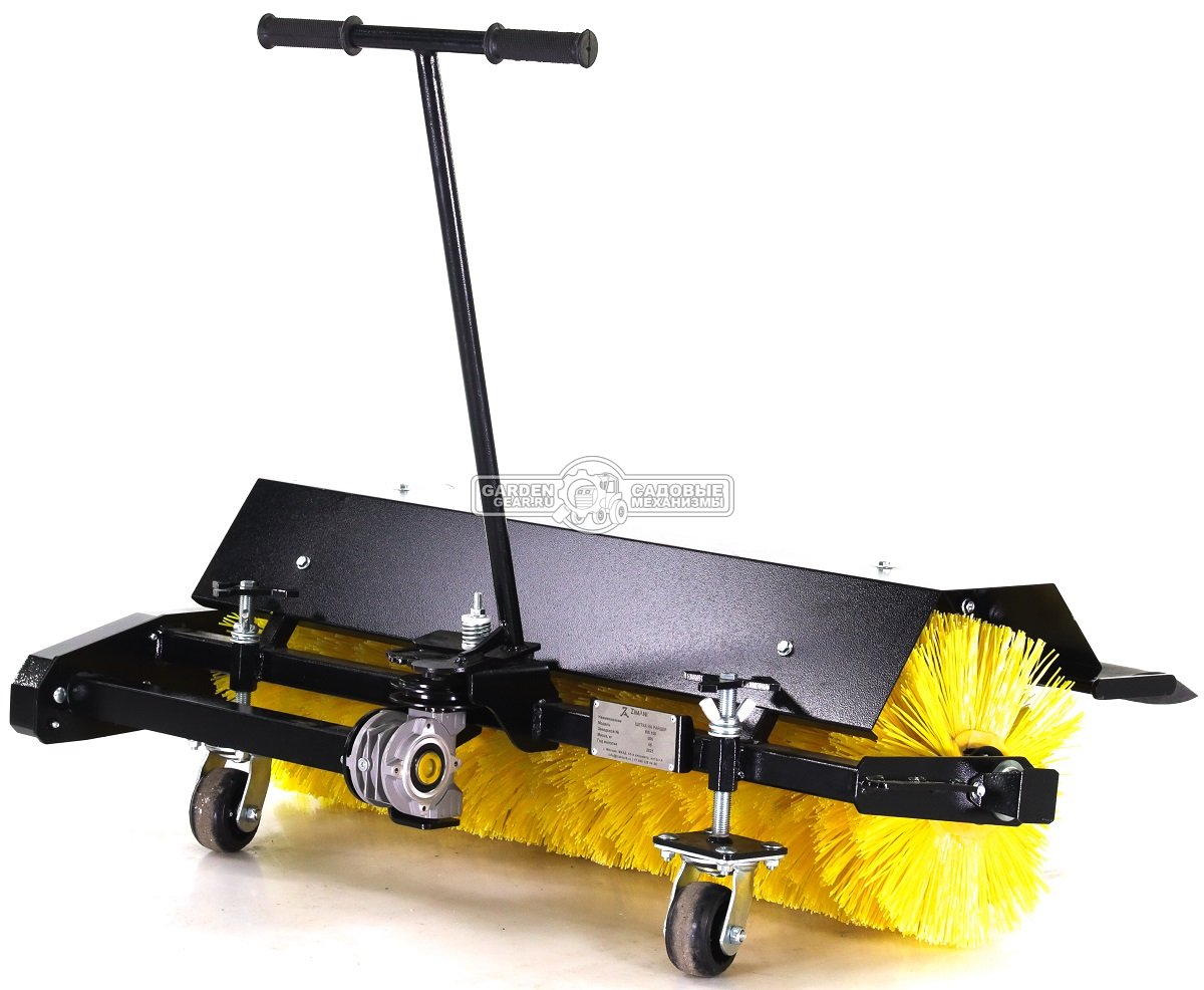 Щетка ZimAni RB-100 для райдеров Husqvarna / Stiga в комплекте с защитой от брызг (для установки требуется монтажная рама)