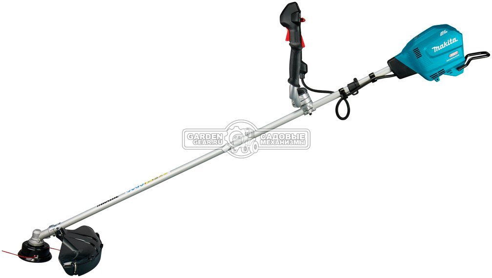 Мотокоса аккумуляторная Makita UR013GZ08 без АКБ и ЗУ (PRC, XGT BL 40В, 1500 Вт, Т рукоятка, нож + леска 2.4 мм, AFT, 5.4 кг)