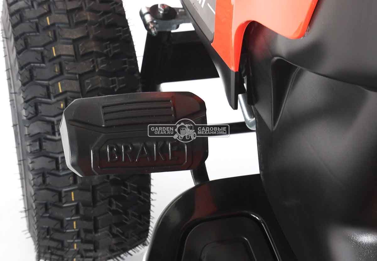 Садовый трактор Yard Fox T 108SCH (PRC, Loncin LC1P92F-1, 452 куб.см., гидростатика, боковой выброс, ширина кошения 108 см, 170 кг)