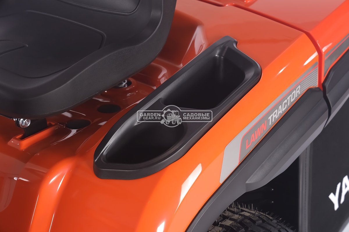 Садовый трактор Yard Fox Optima T 86 RBH (PRC, Loncin 432 куб.см., гидростатика, травосборник 260 л, ширина кошения 86 см, 190 кг)