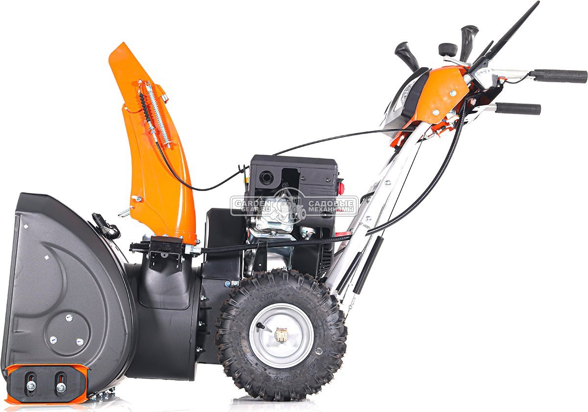 Снегоуборщик Yard Fox 6151E Optima (PRC, 61 см, Loncin, 212 см3, эл/стартер 220В, фара, подогрев рукояток, скорости 6/2, 89 кг)