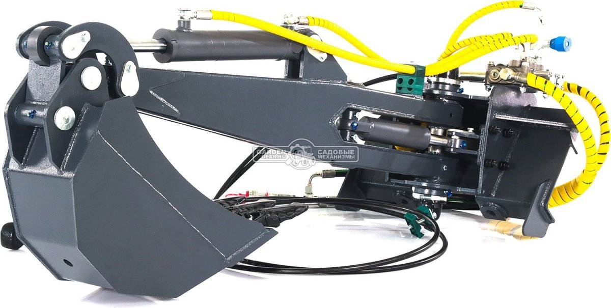 Экскаватор лопатковый с поворотным механизмом Baumech макс. глубина копания 135 см., ширина ковша 25 см., макс. высота выгрузки 290 см., 84 кг. 