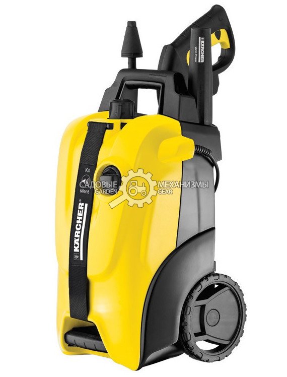 Мойка высокого давления Karcher K 4 Silent (GER, 1800 Вт, 130 бар, 420 л/час, 10.7 кг)