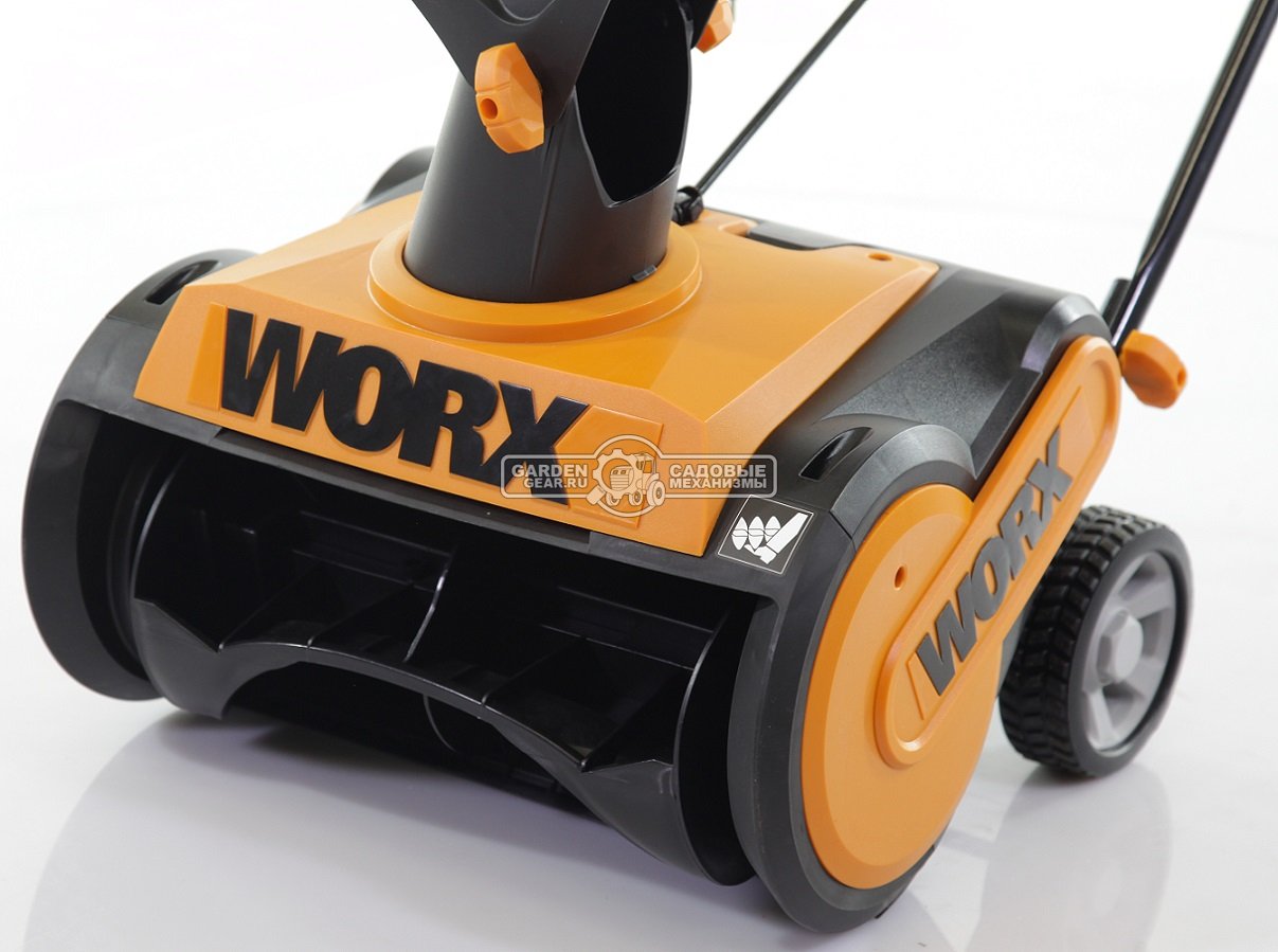 Снегоуборщик электрический Worx WG450E (PRC, 1600 Вт, 46 см, 12 кг)