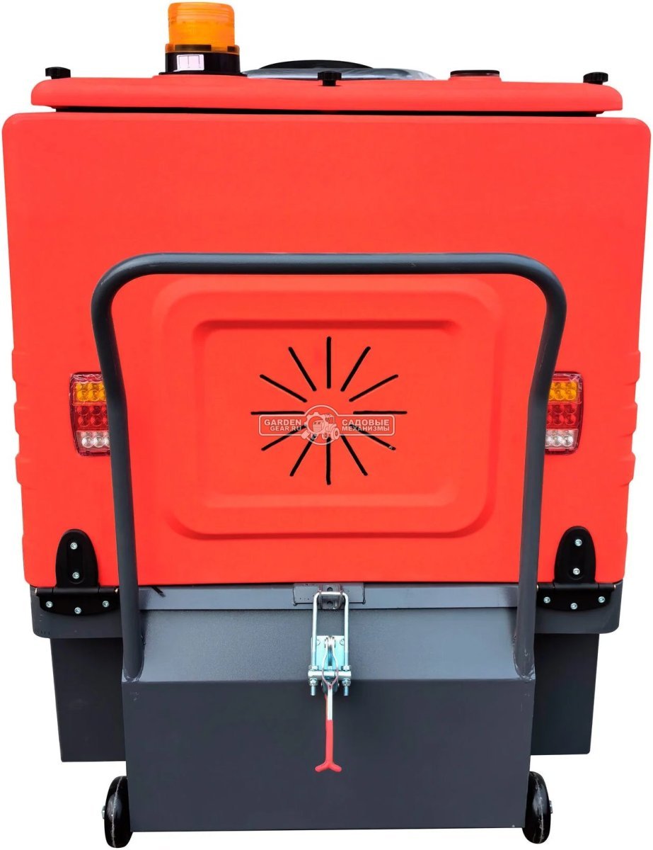 Подметальная машина аккумуляторная с сиденьем оператора EVOline SWB 1400 без АКБ и ЗУ (PRC, 140 см, 150 л, 420 кг)