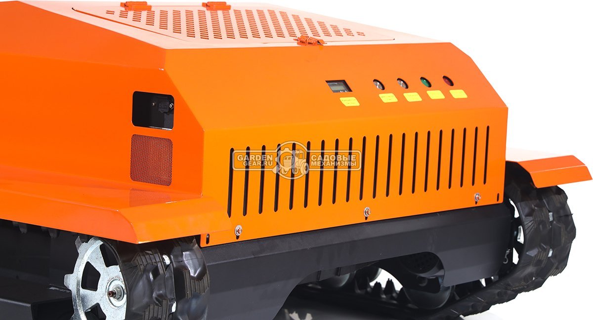 Робот газонокосилка для высокой травы и кошения склонов ZimAni RLM100 с дистанционным управлением (PRC, 90 см, Loncin 764 см3, 334 кг)