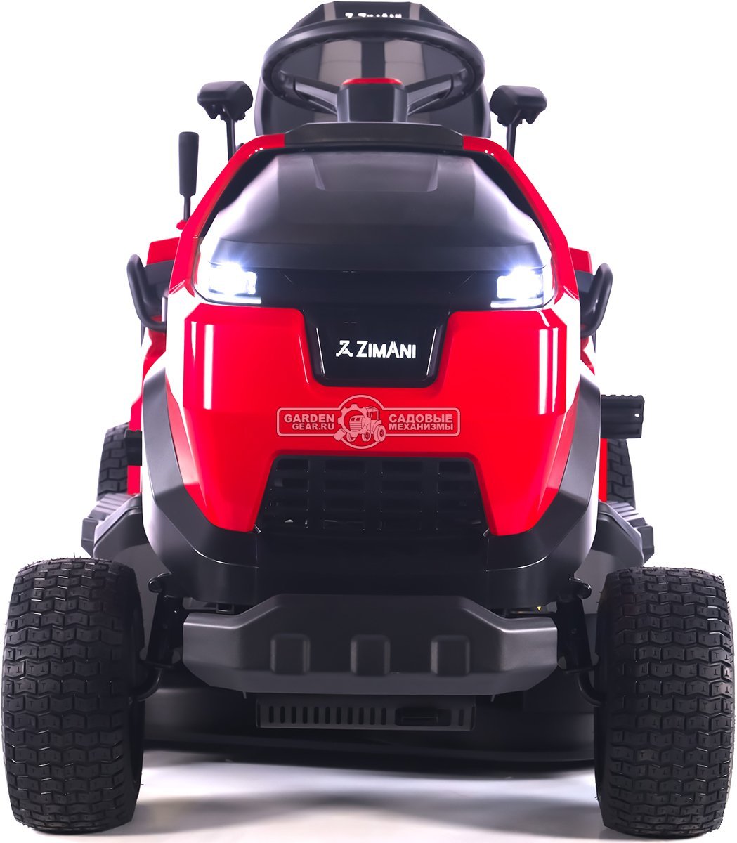 Садовый трактор ZimAni TC238HVD (PRC, Honda GXV630, гидростатика, дифференциал, травосбор. 320 л, шир. кошения 97 см, LED панель, 195 кг)