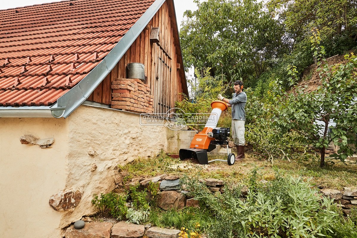 Измельчитель веток бензиновый Stihl GH 370.0 S - купить, цена - 132 990 р.,  отзывы, инструкция и фото в интернет-магазине Садовые Механизмы.