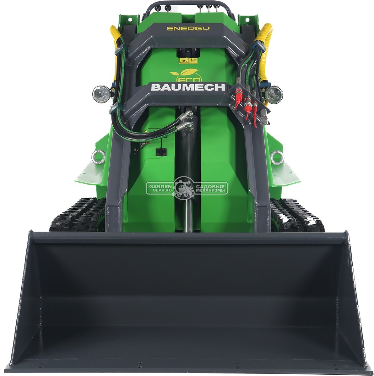 Универсальная машина мини-погрузчик Baumech ML-03 Eco + ковш универсальный 110 см., с электродвигателем