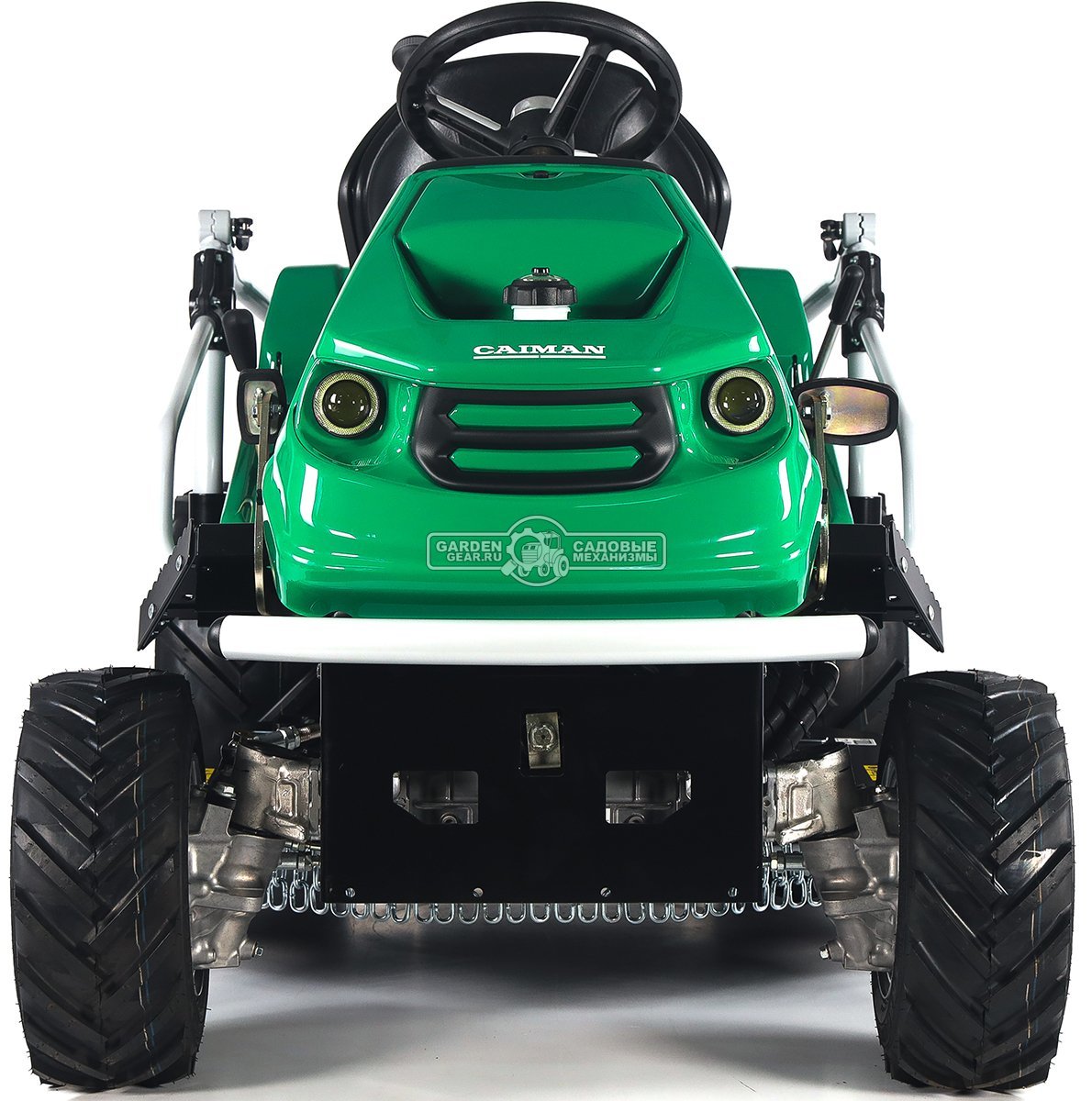Садовый трактор для высокой травы и работы на склонах Caiman Croso Max 4WD 97D2C2 (CZE, Caiman V-Twin, 708 куб.см., 92 см, дифференциал, 349 кг.)