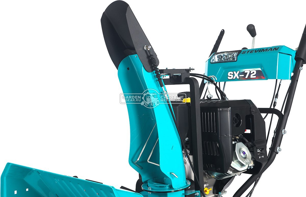 Снегоуборщик Steviman SX-72 (RUS, 72 см, Rato 301 см3, эл/стартер 220В, фара, скорости 6/2, 105 кг)
