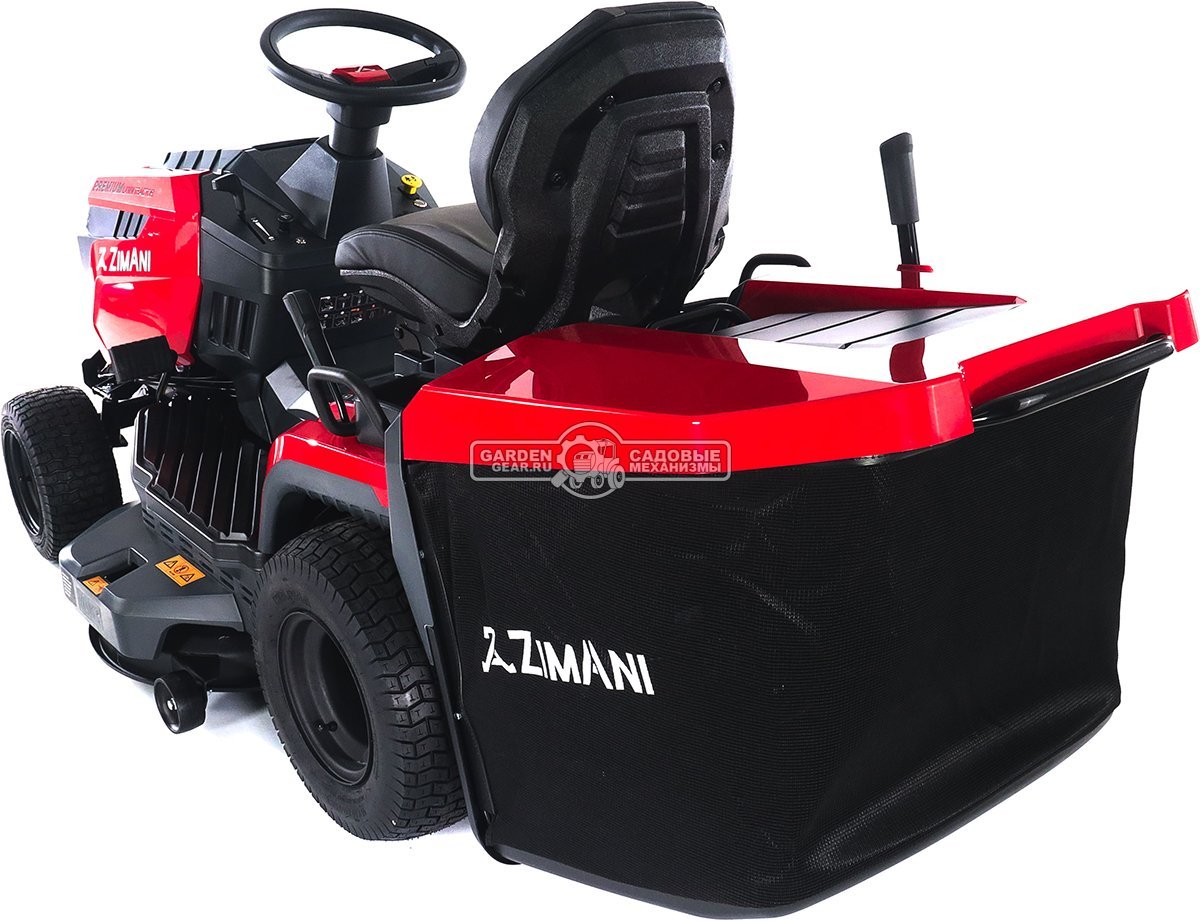 Садовый трактор ZimAni TC107HV (PRC, Loncin 586 куб.см., гидростатика, травосборник 320 л, ширина кошения 107 см, LED панель, 195 кг)