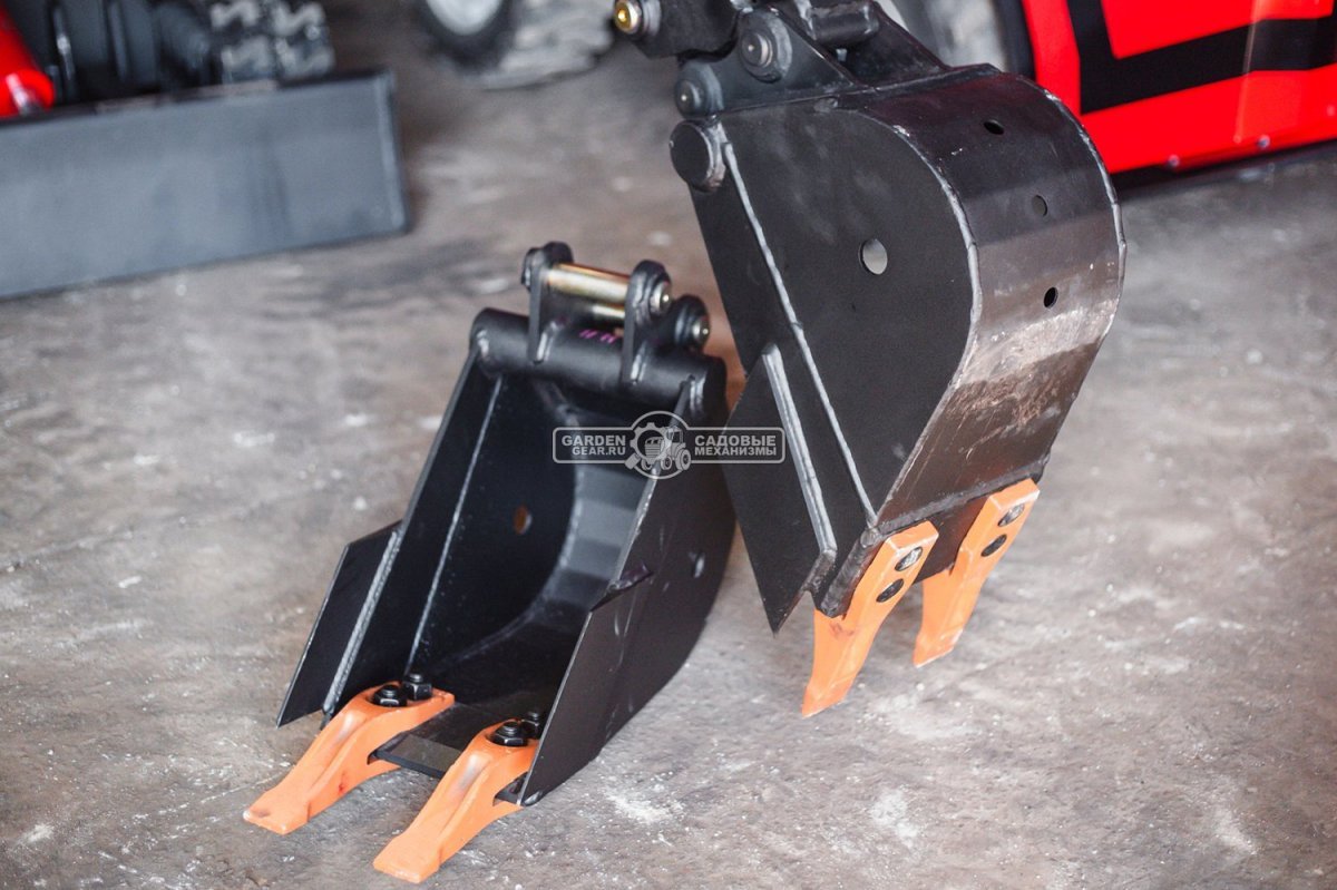 Ковш траншейный RED 250 мм. для мини-экскаватора, 28,5 кг.