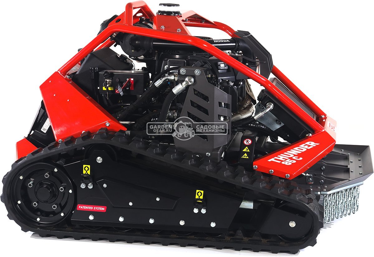 Робот газонокосилка для кошения склонов SABO THUNDER 85 C с дистанционным управлением (GER, 85 см., Honda iGXV 700 EFI, 699 куб.см., 580 кг.)
