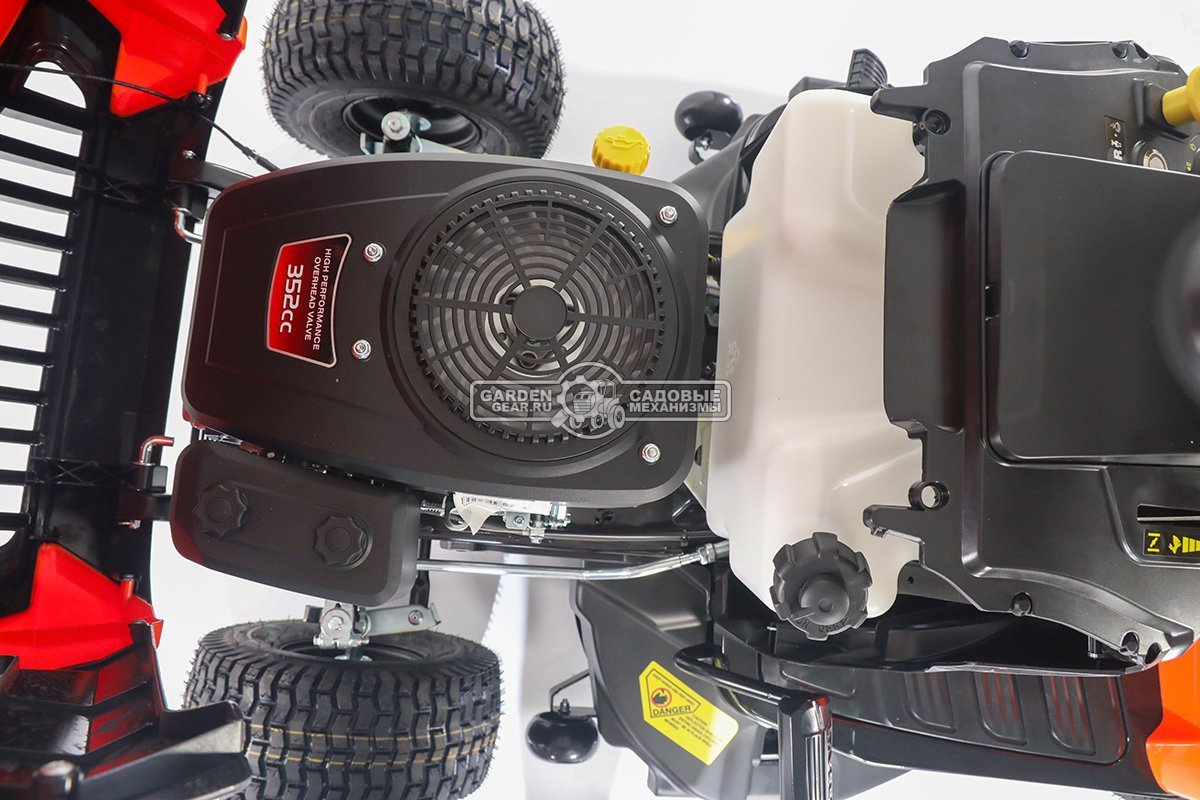Садовый трактор Yard Fox T 86RBH (PRC, Loncin, 352 куб.см., гидростатика, травосборник 245 л, ширина кошения 86 см, 184 кг)