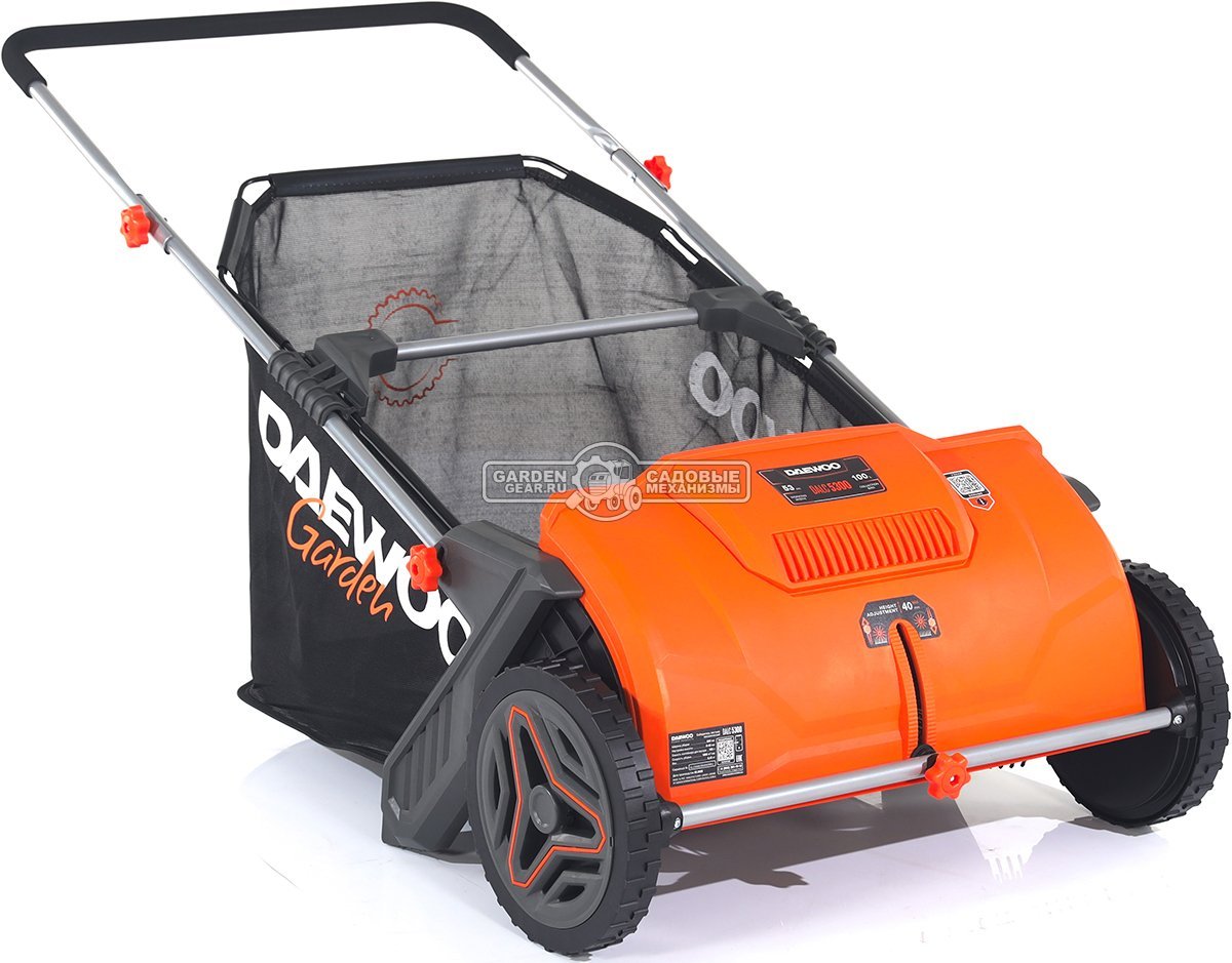 Собиратель листьев механический Daewoo DALC 5300 (PRC, 53 см, 100 л, 1500 м2/час, 6.5 кг) 