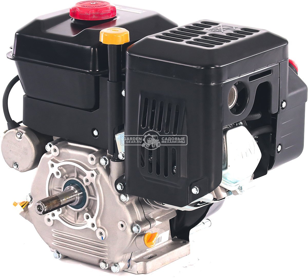Бензиновый двигатель Zongshen SN 420 E Snow (15 л.с., 420 куб.см., D=25 мм, L=85 мм, катушка освещения 12В60Вт, электрический стартер 230В, 35 кг.)