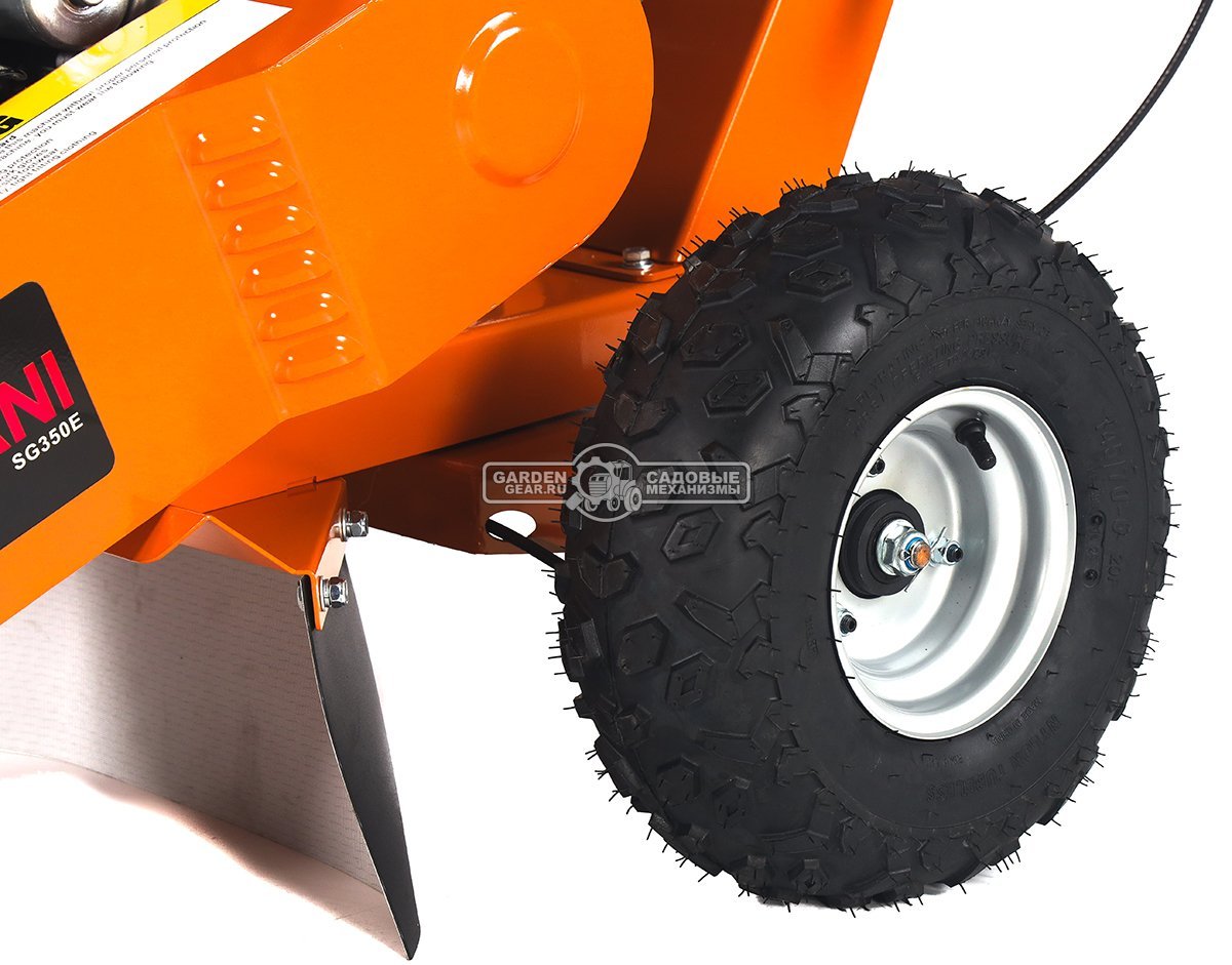 Измельчитель пней ZimAni SG350E PRO с эл/стартером (PRC, Loncin, 420 см3, Greenteeth blade, диаметр фрезы 300 мм, 104 кг)