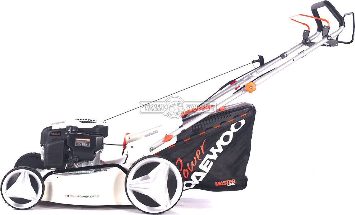 Газонокосилка бензиновая Daewoo L 50SP (PRC, 48 см, Daewoo, 150 см3, Turbo X Blade, сталь, 65 л, 4 в 1, 30 кг)