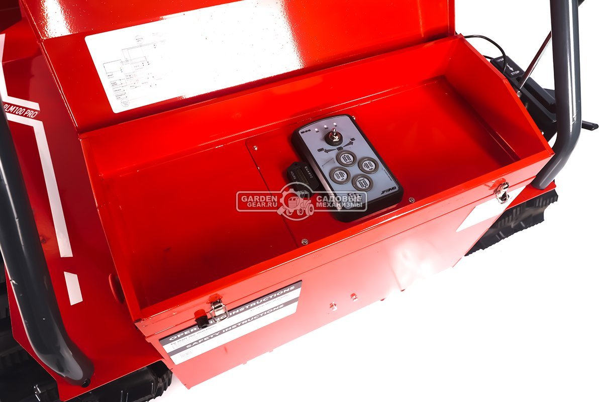Косилка для высокой травы и кошения склонов ZimAni RLM100 Pro Plus с дистанц. управлением (PRC, 100 см, дизель, LCT 499 см3, 2x0.85 кВт, 370 кг)