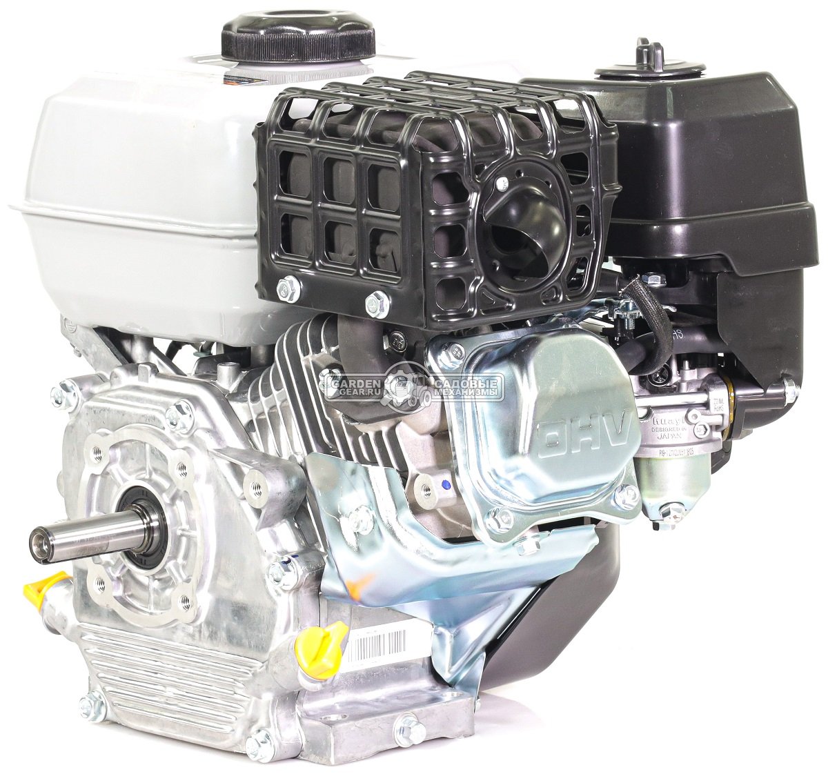 Бензиновый двигатель Zongshen GB200Q (PRC, 6,5 л.с., 196 см3. D=19,05 мм L= 62 мм, вал - цилиндр, 15,5 кг.)