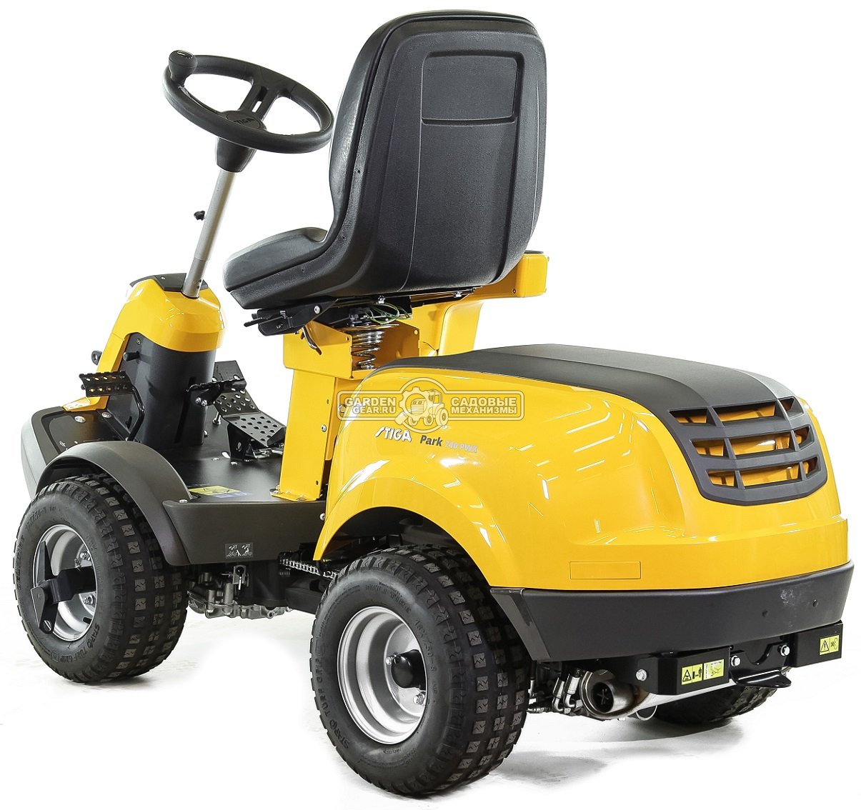 Садовый райдер Stiga Park 740 PWX 4WD без деки (ITA, B&S Vanguard 18, V-Twin, 570 куб.см., гидростатика, полный привод, 221 кг.)