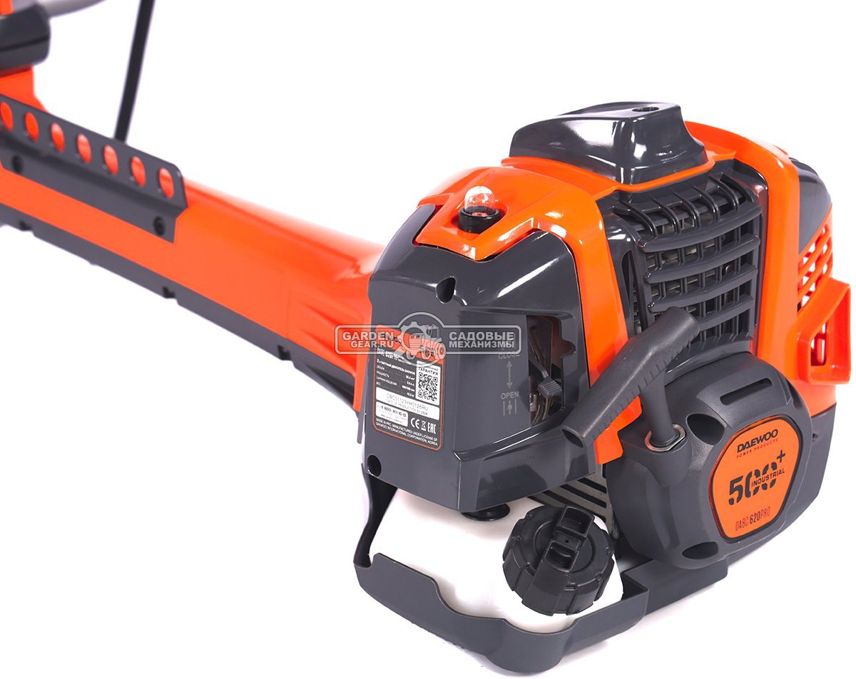 Бензокоса Daewoo DABC 620 Pro Industrial (PRC, 58.2 куб.см., 2.6 кВт/3.5 л.с., леска 3.0 мм + диск 305 мм, T-рукоятка, Easy Start, 10.2 кг)
