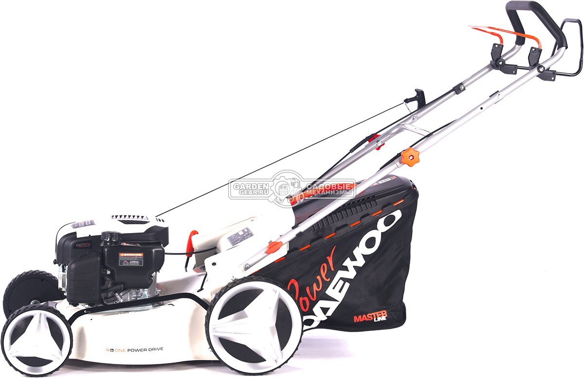 Газонокосилка бензиновая Daewoo L 50SP (PRC, 48 см, Daewoo, 150 см3, Turbo X Blade, сталь, 65 л, 4 в 1, 30 кг)