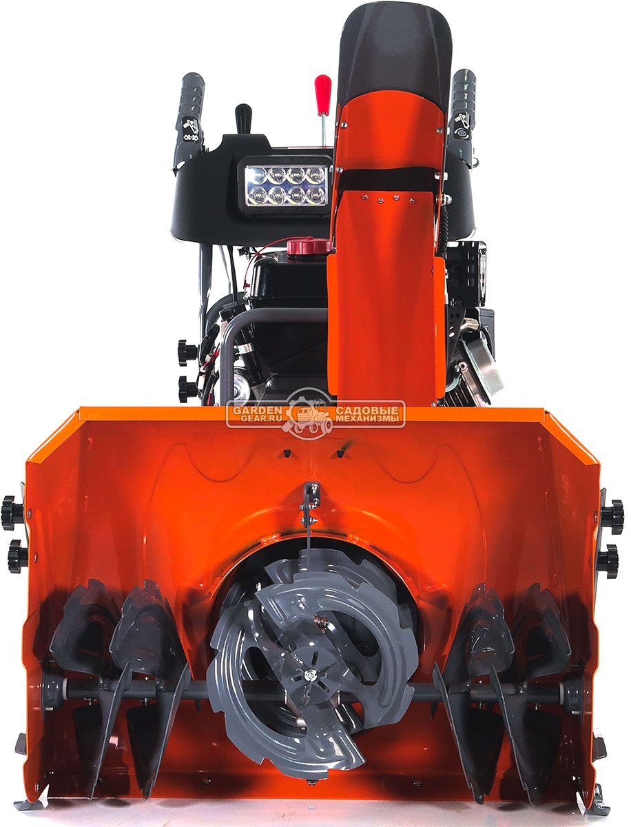 Снегоуборщик ZimAni ST430 RapidTraсk Quattro Auger (PRC, 76 см, LCT Snow Storm 414 см3, эл/стартер от АКБ, фара, AutoTurn, скорости 6/2, 124,5 кг.)