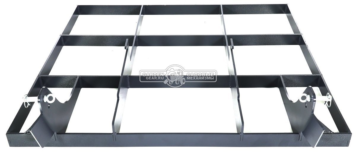 Планировщик Baumech для мини-думпера ширина 120 см., длина 110 см., 44,5 кг.