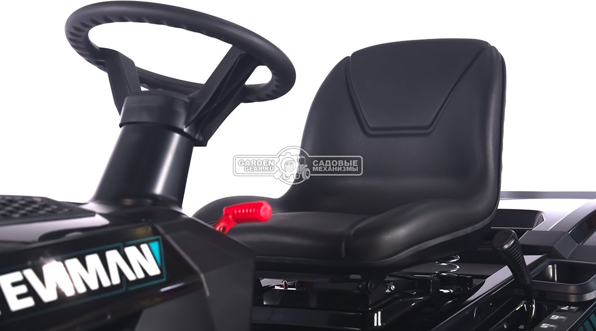 Садовый трактор Steviman TH-339 (PRC, Loncin 586 куб.см., гидростатика, ширина кошения 98 см, травосборник 250 л, 198 кг)