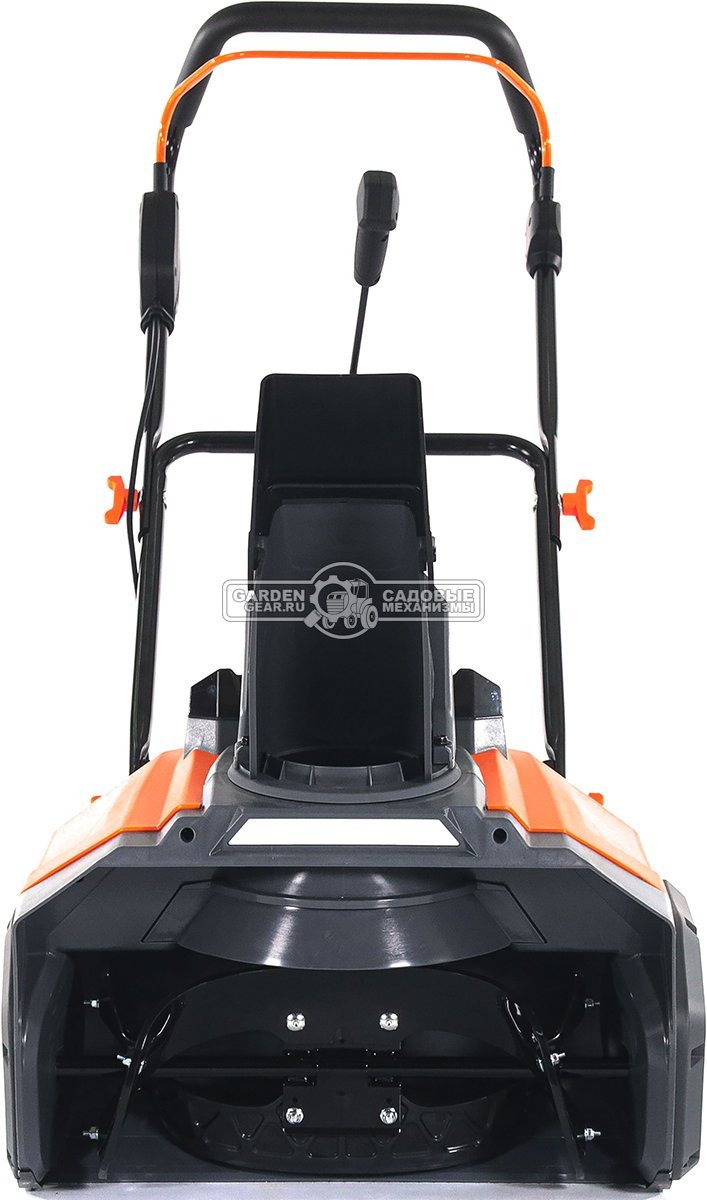 Снегоуборщик аккумуляторный Villartec WA4051 без АКБ и ЗУ (PRC, BL 40В, ширина 51 см, фара, 2 порта для АКБ, 19 кг)