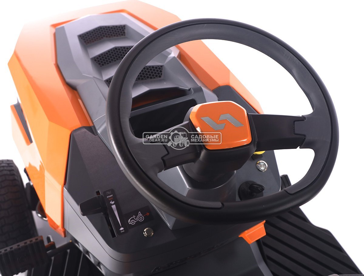 Садовый трактор Villartec MR1997H (PRC, Loncin 546 куб.см., LED дисплей, гидростатика, травосборник 320 л, ширина кошения 97 см, 198 кг.)